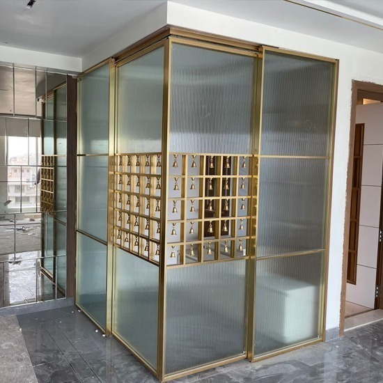 Aluminium Pooja Partition