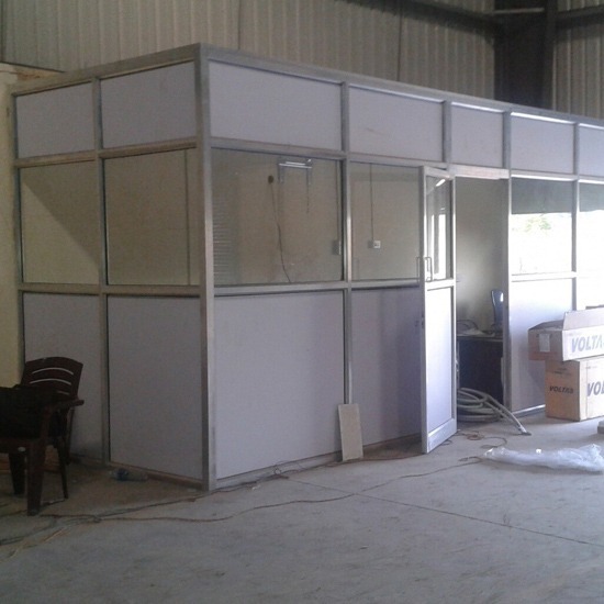 Aluminium cabin partition