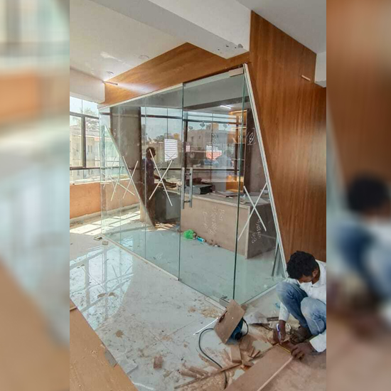 Shape based glass elevation